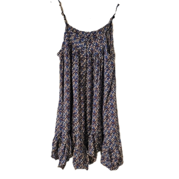 Karma Highway*3 Prints Avail* Blue Babydoll  Fluffer Mini Dress OS - Picture 6 of 8